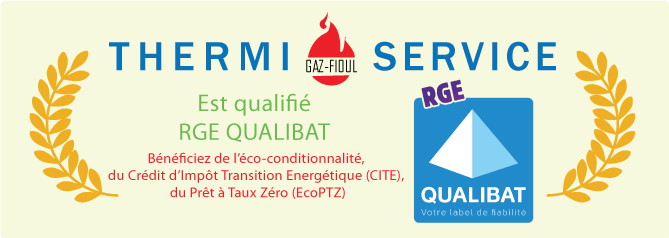 Certification RGE Qualibat Thermi Service